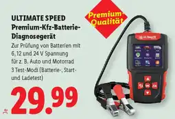 Lidl Ultimate Speed Premium-Kfz-Batterie-Diagnosegerät Angebot