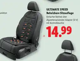 Lidl ULTIMATE SPEED Beheizbare Sitzauflage Angebot