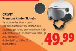 Lidl Crivit Premium Kinder Skihelm Angebot