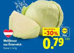 Lidl Weißkraut aus Österreich Angebot
