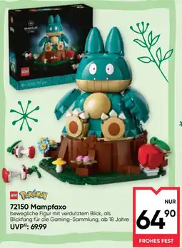 Maximarkt LEGO Pokémon 72150 Mampfaxo Angebot