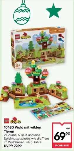 Maximarkt LEGO duplo Wald mit wilden Tieren Angebot