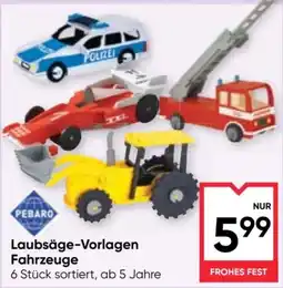 Maximarkt PEBARO Laubsäge-Vorlagen Fahrzeuge Angebot