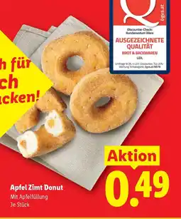Lidl Apfel Zimt Donut Angebot