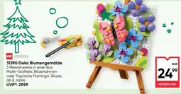 Maximarkt LEGO Creator Deko Blumengemälde Angebot
