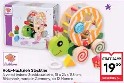 Maximarkt Eichhorn Holz-Nachzieh Stecktier Angebot