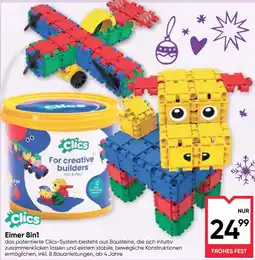 Maximarkt Clics Eimer 8in1 Angebot