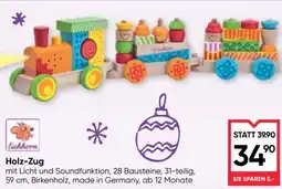 Maximarkt Eichhorn Holz-Zug Angebot