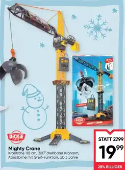 Maximarkt Dickie Mighty Crane Angebot