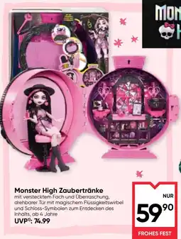 Maximarkt Monster High Zaubertränke Angebot