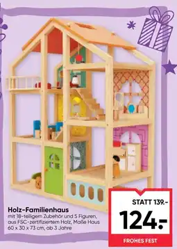 Maximarkt Holz-Familienhaus Angebot