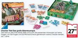 Maximarkt Ravensburger Checker Tobi Das große Abenteuerquiz Angebot