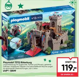 Maximarkt Playmobil 72112 Ritterburg Angebot