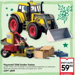 Maximarkt Playmobil 72161 Großer Traktor Angebot