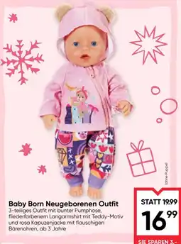 Maximarkt Baby Born Neugeborenen Outfit Angebot