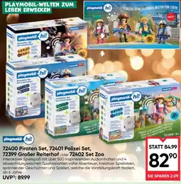 Maximarkt Playmobil hi! Piraten Set, Polizei Set, Großer Reiterhof oder Set Zoo Angebot