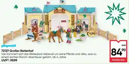 Maximarkt playmobil Großer Reiterhof Angebot