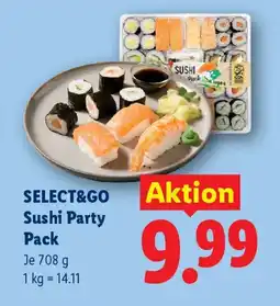 Lidl SELECT&GO Sushi Party Pack Angebot