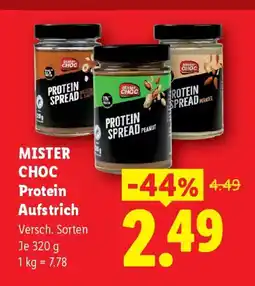 Lidl Mister Choc Protein Aufstrich Angebot