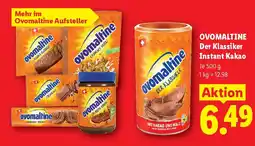 Lidl Ovomaltine Der Klassiker Instant Kakao Angebot