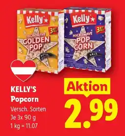 Lidl Kelly's Popcorn Angebot