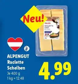 Lidl Alpengut Raclette Scheiben Angebot