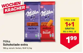 Milka Schokolade extra