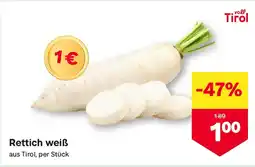 MPreis Rettich weiß aus Tirol Angebot