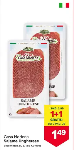 MPreis Casa Modena Salame Ungherese Angebot