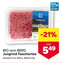 MPreis BIO vom BERG Jungrind Faschiertes Angebot