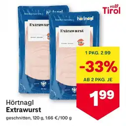 MPreis Hörtnagl Extrawurst Angebot