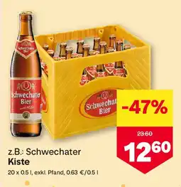MPreis Schwechater Bier Angebot