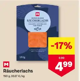 MPreis M Räucherlachs Angebot