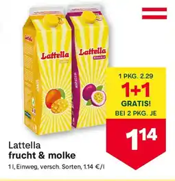 MPreis Lattella frucht & molke Angebot