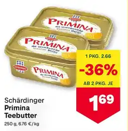 MPreis Schärdinger Primina Teebutter Angebot