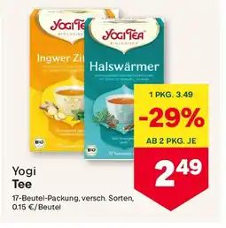 MPreis Yogi Tee Angebot
