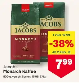 MPreis Jacobs Monarch Kaffee Angebot