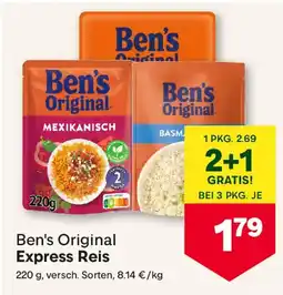 MPreis Ben's Original Express Reis Angebot