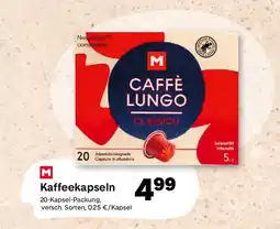 MPreis M Kaffee kapseln Angebot