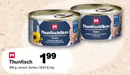 MPreis M Thunfischfilets Angebot