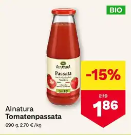 MPreis Alnatura Tomatenpassata Angebot