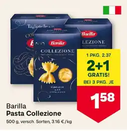 MPreis Barilla Pasta Collezione Angebot