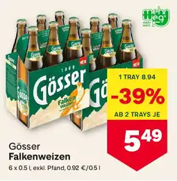 MPreis Gösser Falkenweizen Angebot