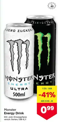 MPreis Monster Energy Drink Angebot