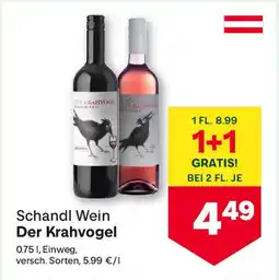 MPreis Schandl Wein Der Krahvogel Angebot
