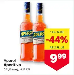 MPreis Aperol Aperitivo Angebot