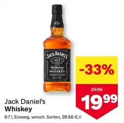 MPreis Jack Daniel's Whiskey Angebot