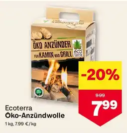 MPreis Ecoterra Öko-Anzündwolle Angebot