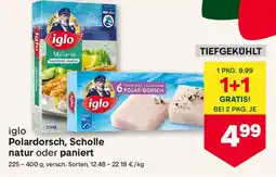 MPreis iglo Polardorsch, Scholle natur oder paniert Angebot