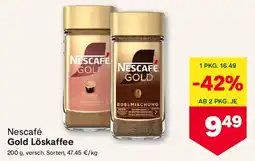 MPreis Nescafé Gold Löskaffee Angebot
